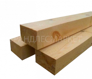 Обрезной брус 100х150х6000