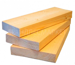 Доска сухая строганная 20х120х3000